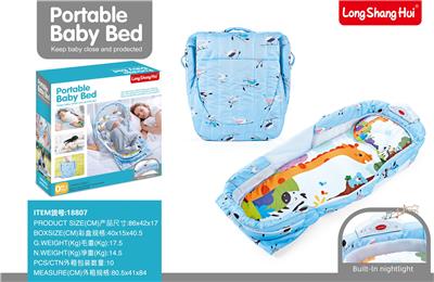 CRIB IN BED FULL SURROUND EXTENDED VERSION WITH LIGHT MUSIC - OBL882226