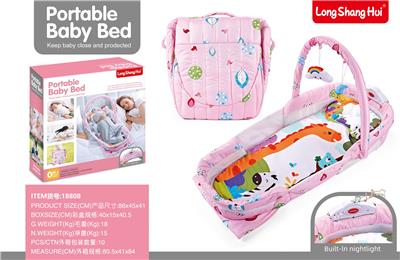 CRIB IN BED FULL SURROUND EXTENDED VERSION AND PENDANT WITH LIGHTING MUSIC - OBL882227