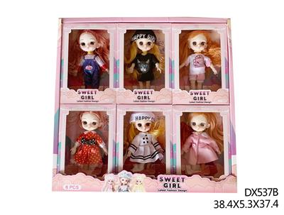 6 INCH 12 JOINT FASHION BARBIE DOLL - OBL882526