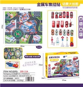 METAL CAR ASSEMBLY STATION (FIRE VERSION) - OBL882625
