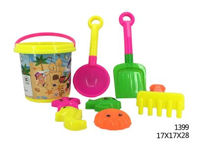 3 BEACH TOOLS AND 4 ACCESSORIES - OBL882678