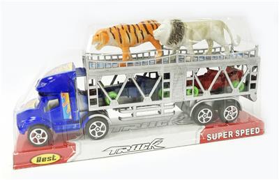 SPRAY PAINTING INERTIA DOUBLE DECK TRAILER - OBL882695