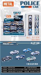 HUILI METAL CAR / POLICE CAR - OBL882955