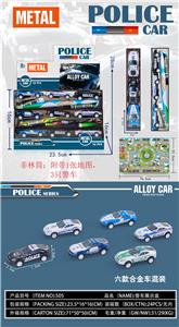 HUILI METAL CAR / POLICE CAR - OBL882956