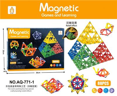 3D MAGNETIC BUILDING BLOCKS - OBL883094