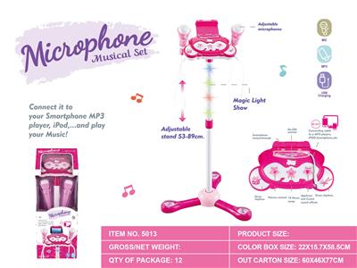 STYLISH VERTICAL DUAL MICROPHONE - OBL883467