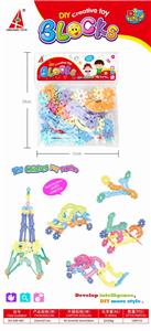 SNOW FLAKE PUZZLE BUILDING BLOCK - OBL883536