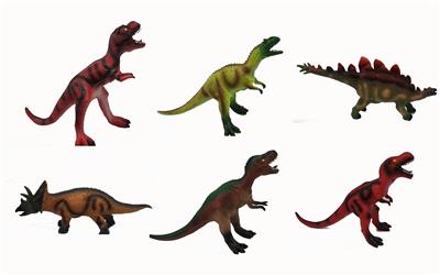 6款搪胶充棉音乐恐龙 - OBL883565