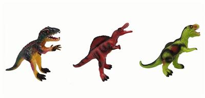 3款搪胶充棉音乐恐龙 - OBL883567