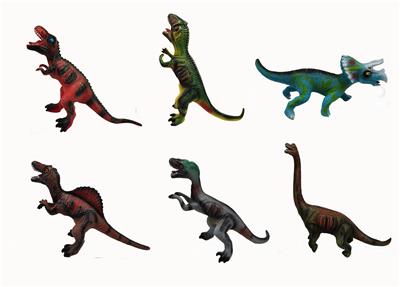 6款搪胶充棉音乐恐龙 - OBL883569