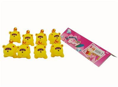 8只搪胶浣熊 - OBL883573