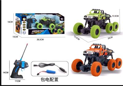 四驱六轮吉普越野车 - OBL883627