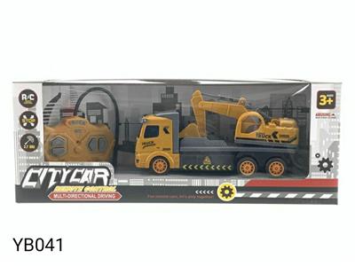 四通遥控工程车 - OBL883678