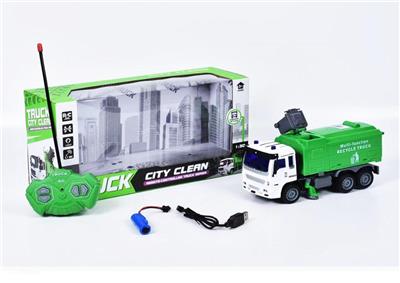 四通遥控环卫车带灯光 - OBL883893