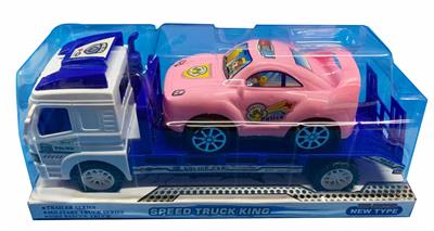 POLICE CAR WITH INERTIA FLAT TOWING LINE - OBL883909