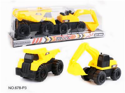 TWO ENGINEERING VEHICLES - OBL884501