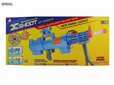 ELECTRIC SOFT BULLET GUN WITH LIGHT AND SOUND - OBL884568
