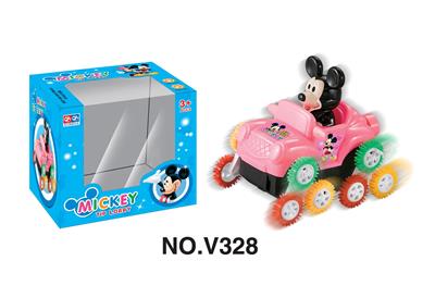 CARTOON MICKEY 12 COLOR WHEEL ELECTRIC DUMPER - OBL884610