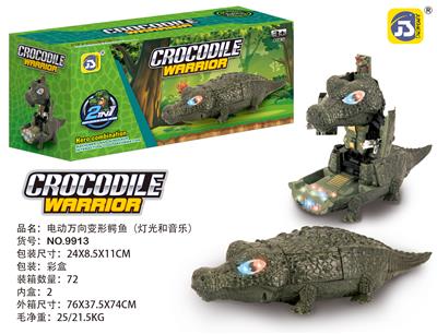 ELECTRIC UNIVERSAL DEFORMED CROCODILE - OBL884619