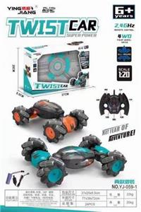 1：16 2.4G扭变车则行车灯光遥控车 - OBL884659