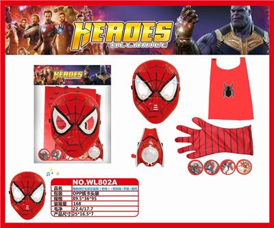 SPIDER-MAN LIGHT MUSIC MASK - OBL884935