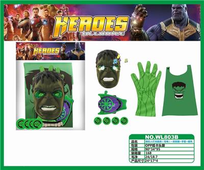 HULK LIGHT MASK - OBL884940