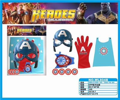 CAPTAIN AMERICA LIGHT MASK - OBL884941