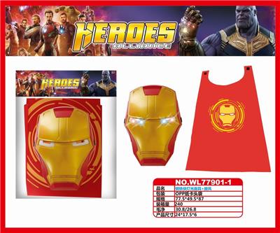 IRON MAN LIGHT MASK CAPE - OBL884950
