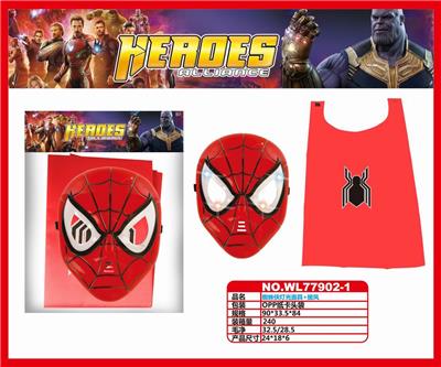 SPIDER MAN LIGHT MASK CAPE - OBL884951