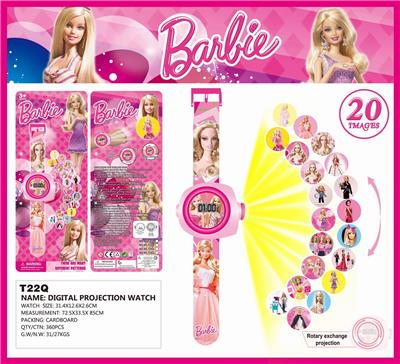 BARBIE PRINCESS PROJECTION WATCH - OBL884991