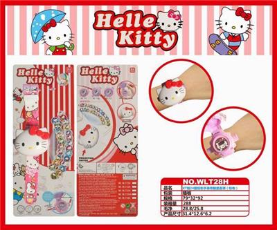 KT CAT 24 PICTURE PROJECTION WATCH WITH FLAP MASK - OBL885008
