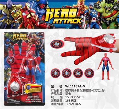 SPIDER MAN LAUNCHER WITH GLOVE DOLL - OBL885091