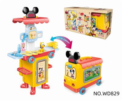 2-IN-1 MICKEY PET TERRACE TRANSFORMER BUS - OBL885186