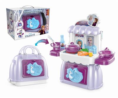 2-IN-1 TABLETOP HANDBAG (ICE AND SNOW) - OBL885189