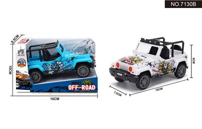 1:28 JEEP GRAFFITI INERTIA CAR - OBL885221