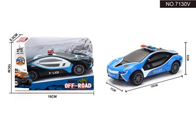 1:28 BMW POLICE CAR INERTIA CAR - OBL885241