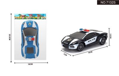 1: 28 LAMBORGHINI POLICE CAR INERTIA CAR - OBL885282