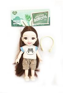 6 INCH 13 JOINT SMILE FACE LEARNING SEASON DOLL REAL BODY - OBL885411