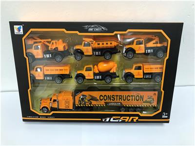 5 KINDS OF ENGINEERING RETURN ALLOY CARS - OBL885459