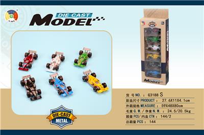 6 ALLOY F1 CARS - OBL885465