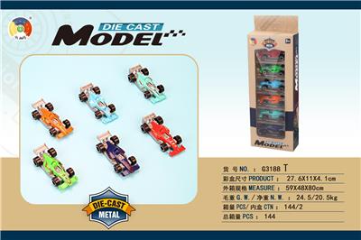 6 ALLOY F1 CARS - OBL885466
