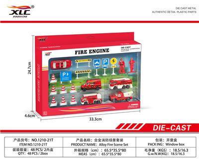 ALLOY FIRE SCENE SUIT - OBL885729