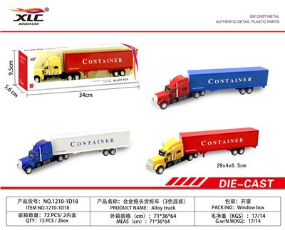 ALLOY TRAILER CONTAINER TRUCK - OBL885831
