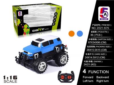 1:16丰田酷路泽 遥控车 - OBL886169