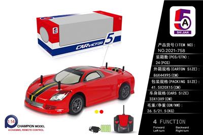 1：14PVC车壳克莱斯勒遥控车 - OBL886202