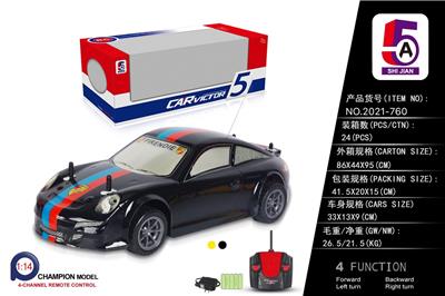 1：14PVC车壳保时捷遥控车 - OBL886204