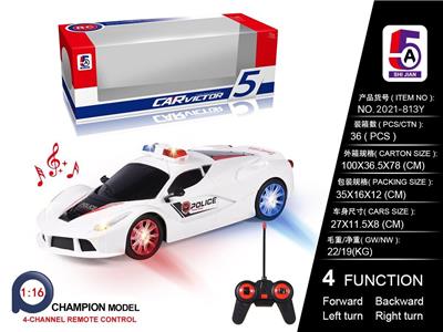 1:16法拉利警车带音乐 - OBL886237