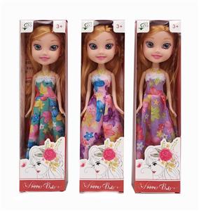 24 CM 5-JOINT 3-D MESH DOLL IN 3 COLORS - OBL886436