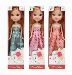 24 CM 5-JOINT 3-D MESH DOLL IN 3 COLORS - OBL886437