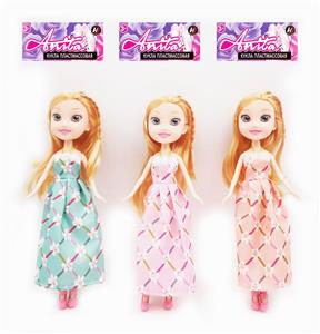 24 CM 5-JOINT 3-D MESH DOLL IN 3 COLORS - OBL886453